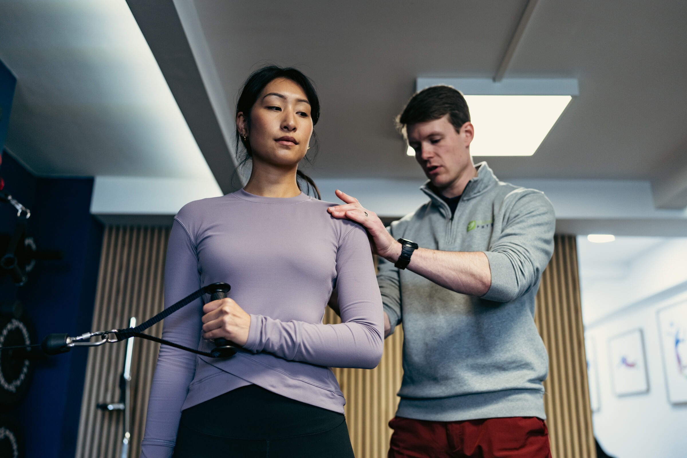 Richard with a patient